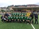 Il Campi Corniglianese con la maglia neroverde regalata dal Sassuolo