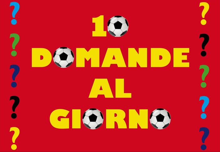 10 DOMANDE AL GIORNO Anche Massimo Parodi del Marassi risponde 10 DOMANDE AL GIORNO Anche Massimo Parodi del Marassi risponde