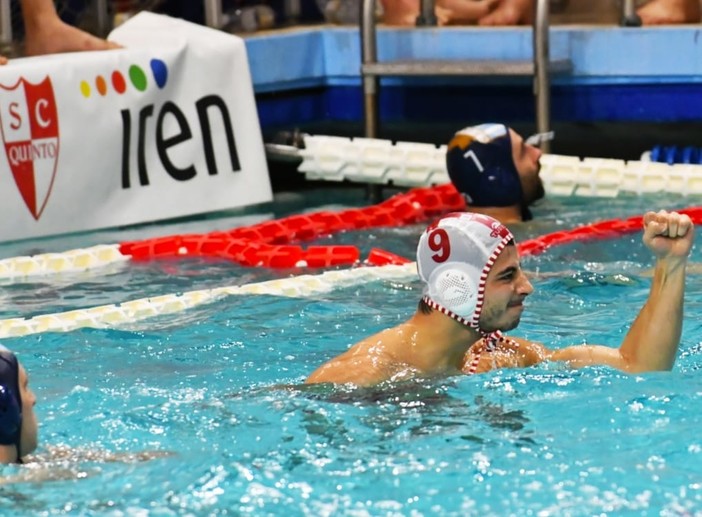 Pallanuoto A1 / L'Iren Genova Quinto batte 8-6 la Lazio nel recupero