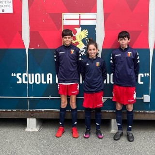 SANREMESE Settore Giovanile: Berruti, Falcone e Loffredo in prova al Genoa