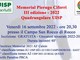 UISP Questa sera in campo, a Recco, il Memorial Ciferri