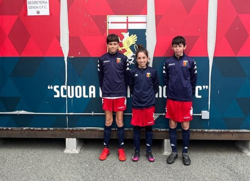 SANREMESE Settore Giovanile: Berruti, Falcone e Loffredo in prova al Genoa