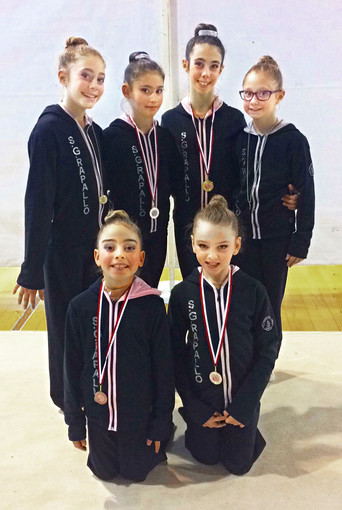 Ginnastica ritmica - Campionato Regionale Silver FGI Allieve e Junior 1 LA LB LC LD