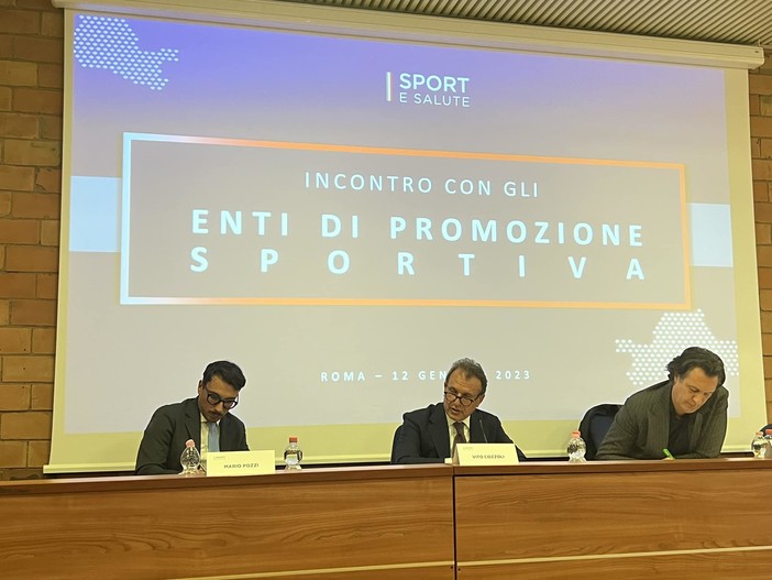 SPORT E SALUTE incontra i presidenti degli enti di promozione sportiva