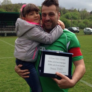 Festa prima della partita del Bagno per Marotta