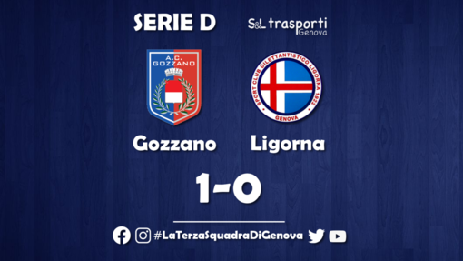 Prima sconfitta in Serie D per il Ligorna a Gozzano