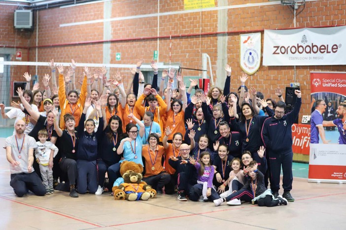 Pallavolo Unificata femminile, Toirano ha ospitato il primo torneo di Special Olympics Italia