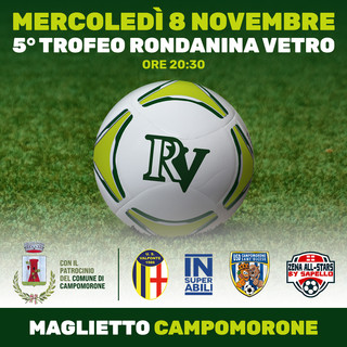 5° TROFEO RONDANINA VETRO 2023 Il calcio come importante strumento di inclusione e coesione sociale