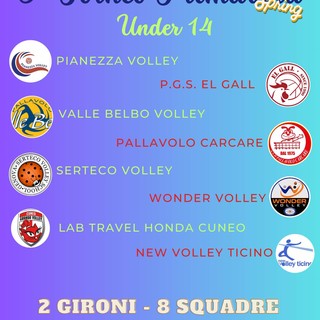 VOLLEY Decolla a Carcare il quinto torneo Primavera “SPRING” dedicato alle ragazze under 14