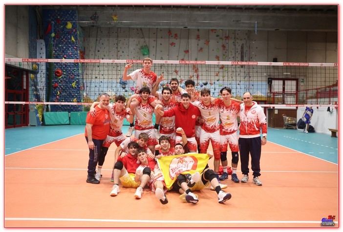 VOLLEY Serie D maschile - Panificio Fragranze Carcare - Dado Matto Finale 3 - 0