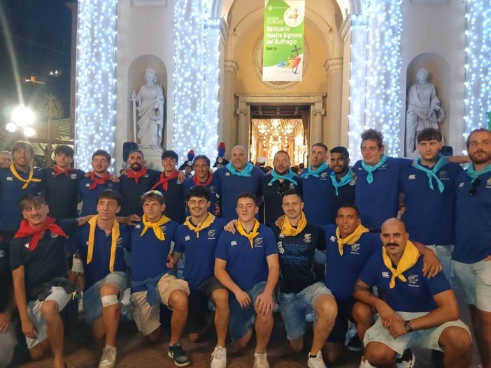 PRO RECCO RUGBY 8 settembre, test precampionato, Palio del Fuoco e open day