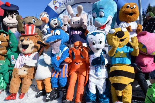 Sabato il raduno delle mascotte ad Artesina  e domenica l'abbraccio in piazza a Pinky