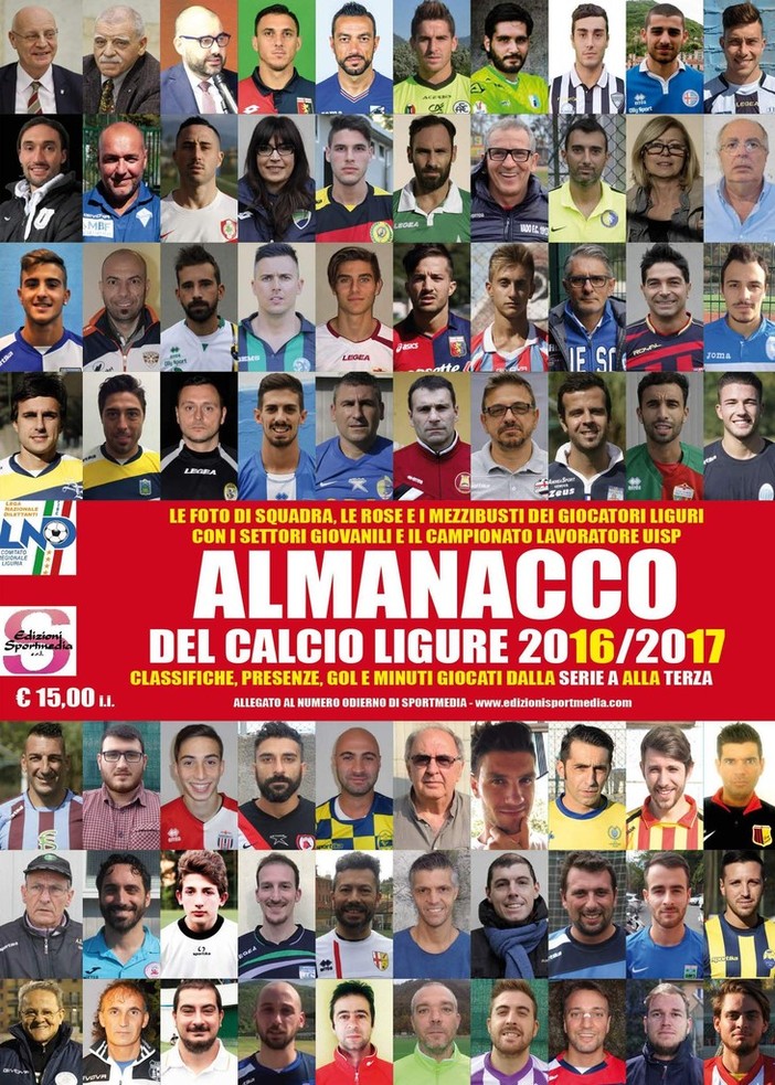 La copertina dell'almanacco 16/17