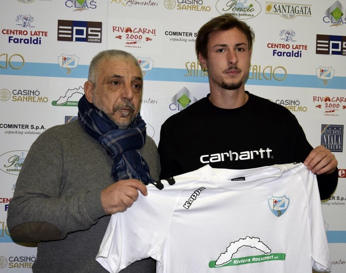 Il giovane portiere Andrea Morelli torna alla Sanremese