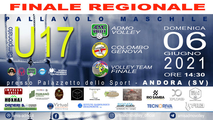 AMIS-ADMO VOLLEY - FINALI REGIONALI - U19 - U17