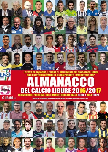 Almanacco del calcio ligure, pronta la copertina, presentazione il 9 giugno