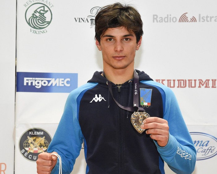 SCHERMA Filippo Armaleo medaglia d’argento ai Campionati Europei Under 20