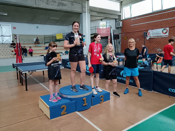 Tennistavolo, Toirano ha ospitato i Campionati Provinciali: i vincitori Tennistavolo, Toirano ha ospitato i Campionati Provinciali: i vincitori