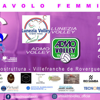 AMIS-ADMO VOLLEY - quinta giornata - arriva il CUS GENOVA !!!
