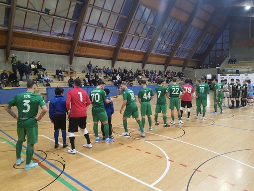 Alto Vicentino-CDM Futsal 2-4: Foti e Da Silva nel primo tempo poi Ortisi dal dischetto mette il sigillo Alto Vicentino-CDM Futsal 2-4: Foti e Da Silva nel primo tempo poi Ortisi dal dischetto mette il sigillo