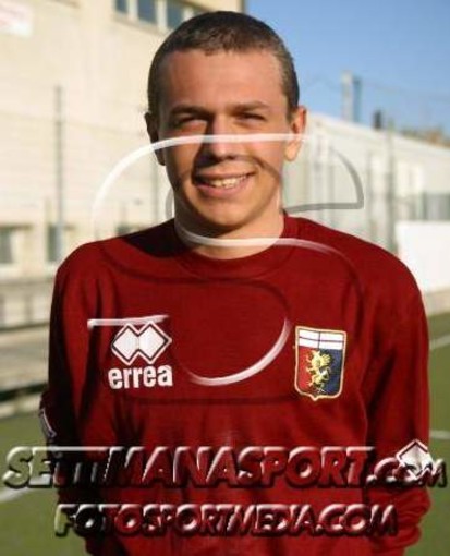 Maicol nel 2006 con la Berretti del Genoa
