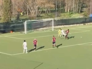 Il contestato gol di Benmoumen