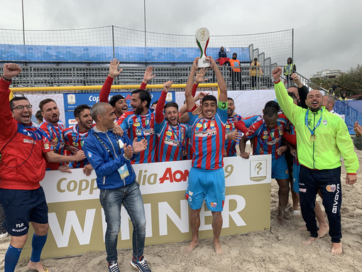Beach Soccer: il Catania conquista la Coppa Italia