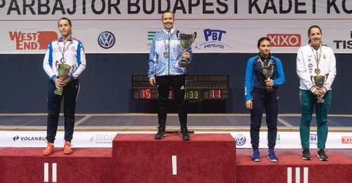 SCHERMA Bronzo per Margherita Baratta a Budapest
