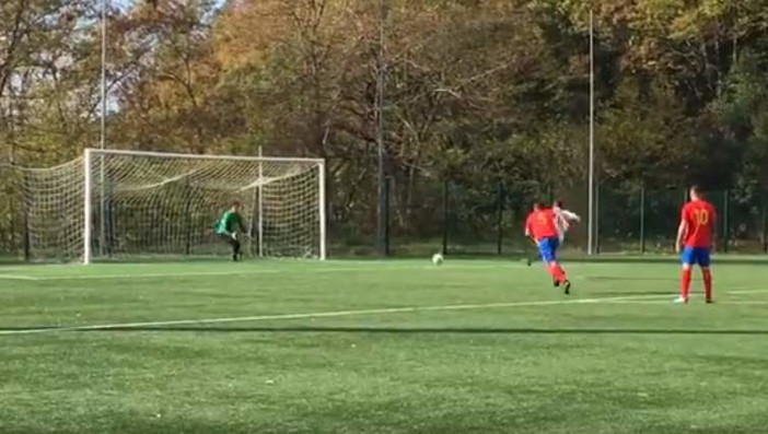 VIDEO - Il gol di Bertolino del Val Lerone su rigore