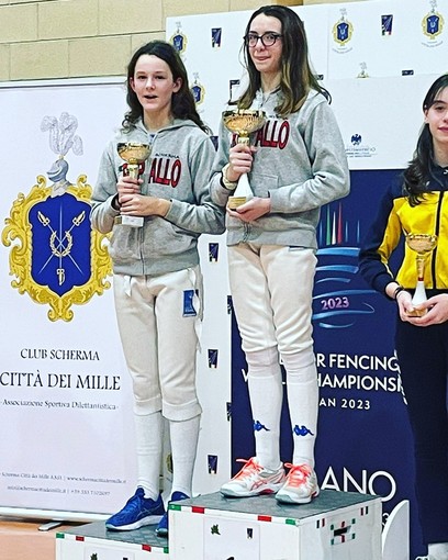 SCHERMA Olivia Baroffio vince a Ciserano