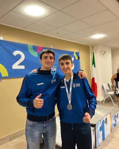 SCHERMA Samuele Bellini argento al Trofeo CONI