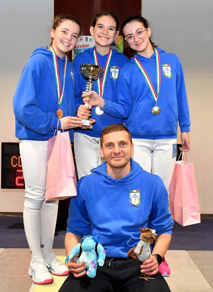 Chiavari Scherma si impone nel Grand Prix Under 14 a Bolzano