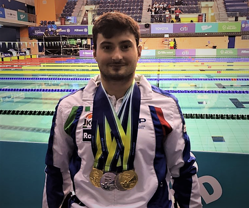Nuoto: cinque medaglie e un record mondiale per Francesco Bocciardo