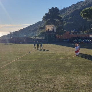 Il minuto di silenzio in Bogliasco - Molassana