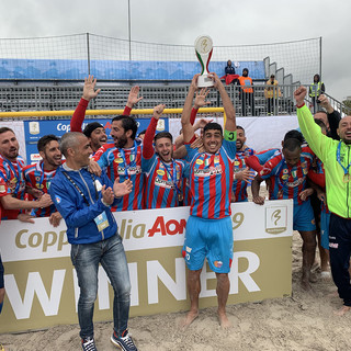 Beach Soccer: il Catania conquista la Coppa Italia