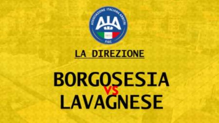 Serie D: la designazione del recupero Borgosesia - Lavagnese