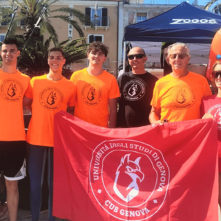 CUS GENOVA Il Team UNIGE-CUS brilla anche a Noli, ultima tappa del Trittico dei Caruggi all'Italian Open Water Tour