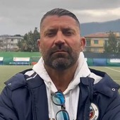 LA SALA STAMPA DI PROMOZIONE B presentata da CARUSO SMART ENERGY - CALISE: "Purtroppo facciamo fatica a fare gol, il leit motiv della nostra stagione"