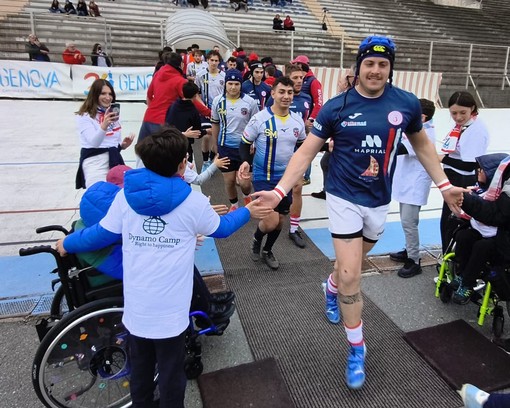 RUGBY I bimbi del Dynamo City Camp protagonisti con il CUS Genova Rugby