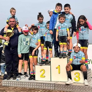 CICLISMO  Piccole Canaglie della Nuova Ciclistica Arma all'azione: primo posto a Casatisma nella classifica a squadre