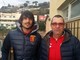 Vittorio in una foto con Perin Vittorio in una foto con Perin