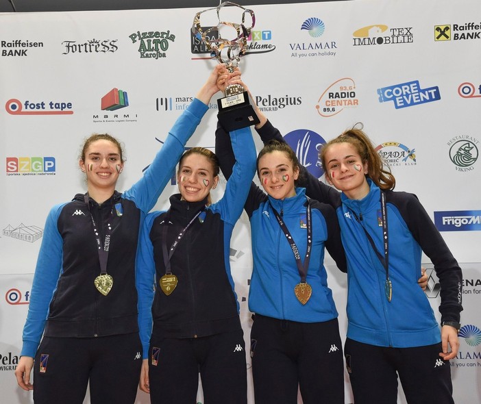 SCHERMA Oro per Anita Corradino ai Campionati Europei Under 17