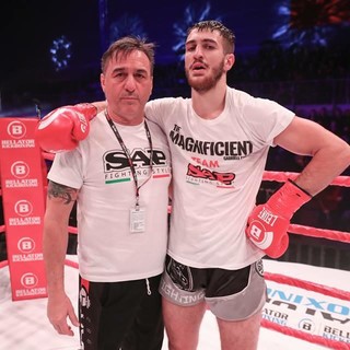 Bellator Genova: Gabriele Casella vince la categoria 80 kg Kickboxing