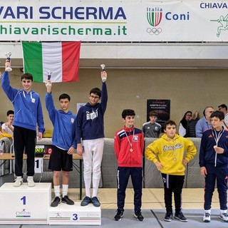 SCHERMA Prima prova interregionale Under 14 a Chiavari