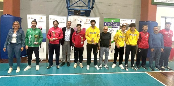 SCHERMA Prima Prova di qualificazione regionale di spada a Chiavari SCHERMA Prima Prova di qualificazione regionale di spada a Chiavari