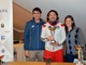 Christian Tirapelle premiato da Barbara Rotterdam  V.Presidente Footgolf Liguria