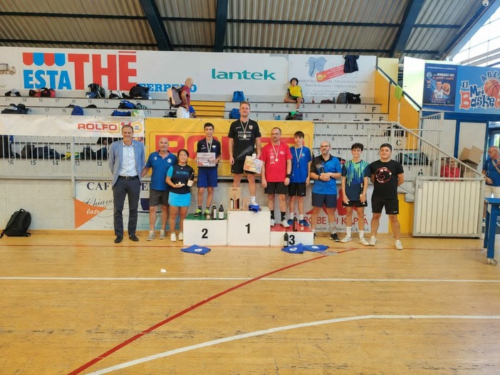 Tennistavolo, Toirano sul podio negli Open: oro e bronzo per Andrea Caviglia, terzo posto per Angelo Groccia Tennistavolo, Toirano sul podio negli Open: oro e bronzo per Andrea Caviglia, terzo posto per Angelo Groccia