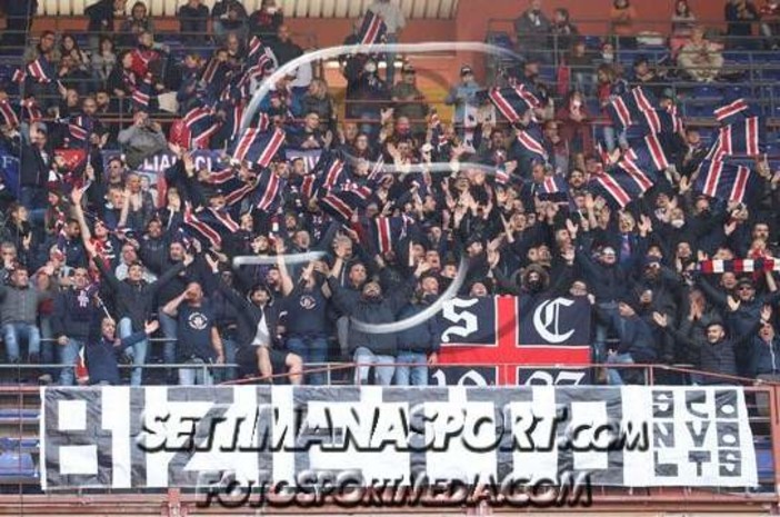 I tifosi del Cagliari, fra i più numerosi in Italia