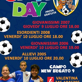 CAMPOMORONE Giovedi e venerdi gli open day per i 2005, 2006, 2007 e 2008
