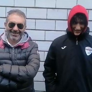 Carlo Durante con il figlio Christian, domenica avversari al Morgavi